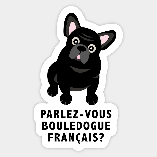 French Bulldog Sticker by AntiqueImages